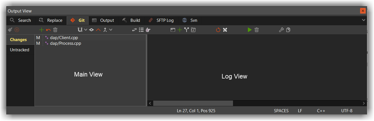 git console