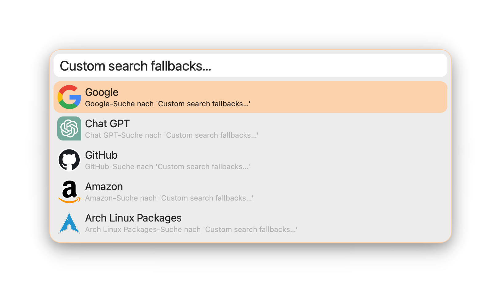 fallbacks