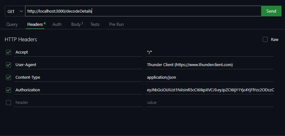 JWT Authentication